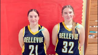 Bellevue Girls Basketball Interview 1/11/2025