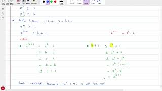 Induksi Matematika pada Ketidaksamaan - Materi, Soal dan Pembahasan