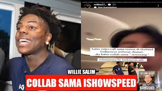 Willie Salim collab sama Ishowspeed😱