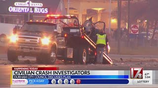 Durham looking into having civilian crash investigators