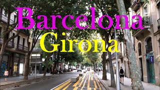 [[SPAIN-BARCELONA]] Walking along Girona street 22/JUL/2020 8:40 pm