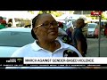 March against gender based violence in the  Eastern Cape