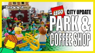 LEGO City Update - Park & Coffee Shop MOC - June 2020
