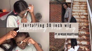 BEST AFFORDABLE 30INCH WIG Ft:HJ WEAVE BEAUTY HAIR #beginnerfriendly