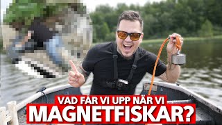 Vi Magnetfiskade Från Båten \u0026 Farsan Trillar i Vattnet