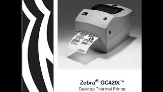 Zebra Barcode Printer GC420t print Testing