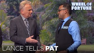 Lance Tells Pat to "Have a Nice Life" | Wheel of Fortune