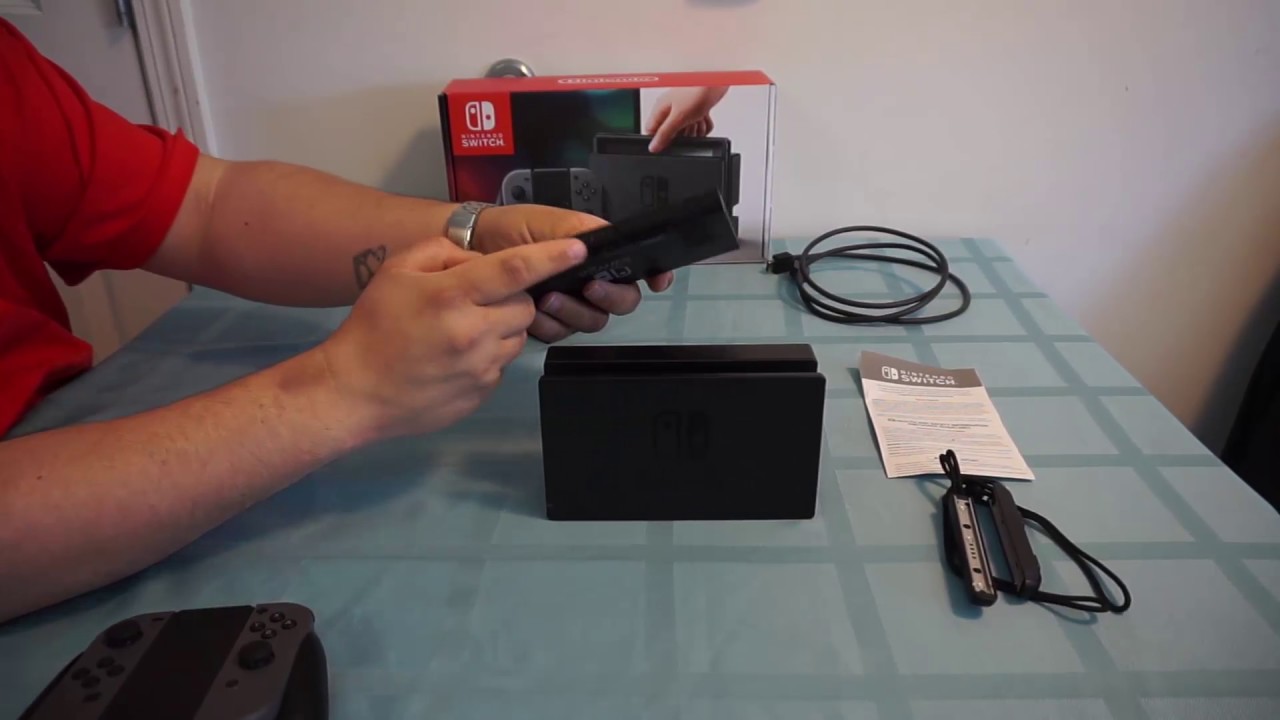 Nintendo Switch Unboxing And Overview! - YouTube