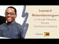 Co-founder, Data Science Zimbabwe | Leonard Mutambanengwe |  Africans in Data Science and AI