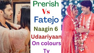 Fatejo Vs Prerish couple pictures | udaariyaan vs naagin 6 || tejaswi and simba vs Ankit and priynka