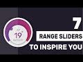 7 Stunning Range Sliders To Inspire You | Custom Range Sliders