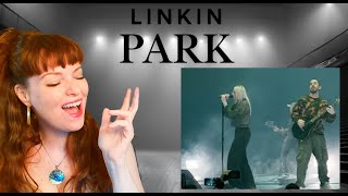 Redhead reaction to The Emptiness Machine (Live) - Linkin Park