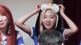 4K 170716 우주소녀 여름 직캠 팬사인회 WJSN(YEOREUM) Fancam @[HAPPY MOMENT] 팬사인회 중구청소년 수련관 By 벤뎅이