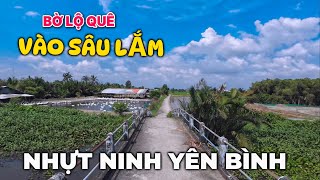 Thân Thương Hai Chữ Quê Nhà, Đường Về Vùng quê Tân Trụ Mùa Này Đẹp Lắm.