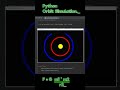 Python Planets Orbit Simulation. Use Turtle Library to draw a solar system simulation.