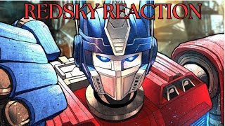 NERDCORE IS IN ITS PRIME!!! RedSky Reacts to OPTIMUS PRIME RAP 