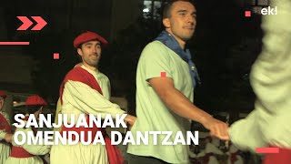 SANJUANAK 2023 EIBAR |  Kezka dantza taldea. Soka-dantza omenduarekin.