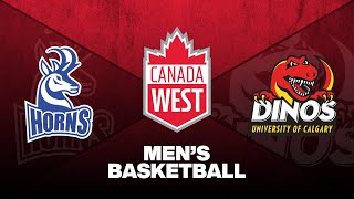 MBB: Lethbridge Pronghorns vs. Calgary Dinos - Jan. 27, 2024