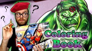 Professional Artist Colors a CHILDRENS Colouring Book..? | HULK | 11