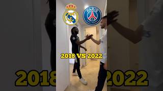 REAL MADRID 2018 VS PSG 2022 (Comparando Plantillas) #realmadridvspsg #ronaldovsmessi #footballfans