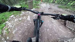 FATBIKE - Bikepark Zauberberg Semmering 2019 - DOWNHILL LINE with FATBIKE SALSA BUCKSAW