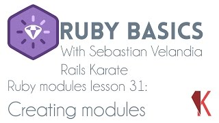 Ruby modules - Creating modules