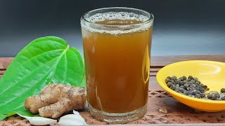 Kashayam for Cold, Cough, Throat pain and Fever | Immunity Booster Kashayam Recipe | Homemade