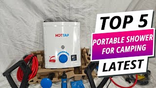 Top 5 Best Portable Showers for Camping 2025