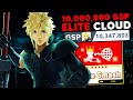 This is what a 10,000,000 GSP Cloud looks like in Elite Smash