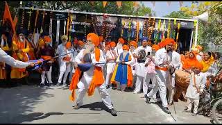 Nagar kirtan G.Burj Sahib