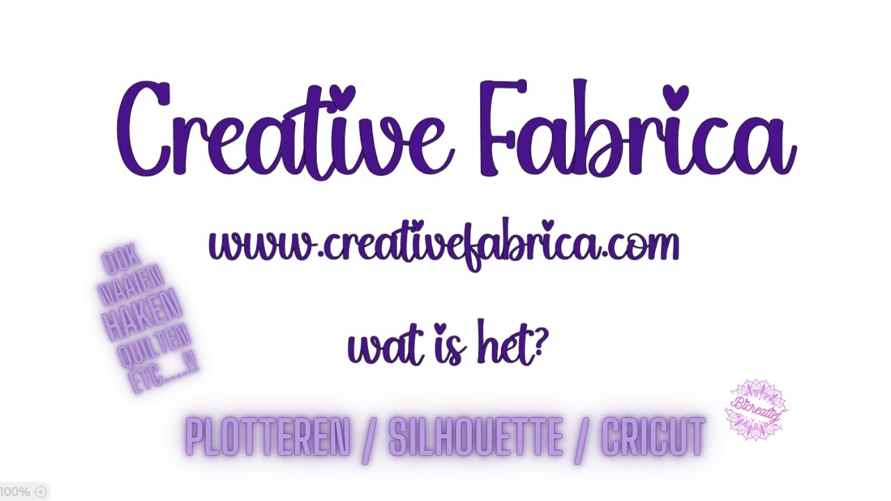 Creative Fabrica Youtube