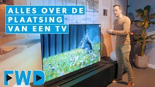 FWD legt uit: Alles over de plaatsing van een tv
