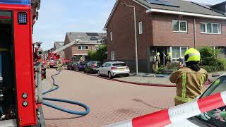 Middelbrand na kortsluiting in meterkast