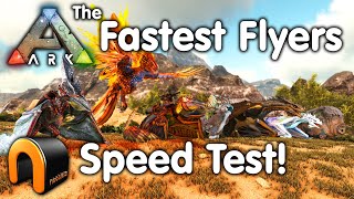 Ark FASTEST FLYERS Speed Test! #Arkfastestflyer