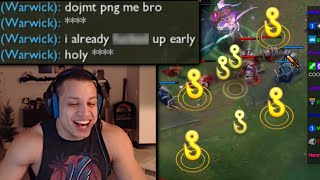 Tyler1 meets the most TILTED Warwick Player