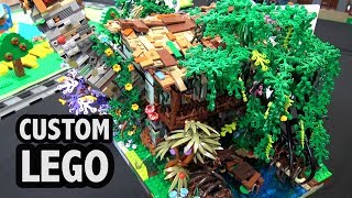 LEGO Bayou Wizard Swamp House | Brickvention 2019