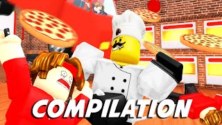 ROBLOX Work at a Pizza Place Funniest Moments (COMPILATION) 🍕