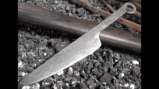 Forging a Celtic Ring Knife