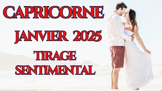 💖✨#CAPRICORNE ♑JANVIER 2025  : AMOUR, CARRIÈRE, ET UN COUP DE FOUDRE INATTENDU ?! 🌟