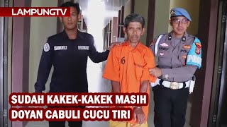 Sudah Kakek-kakek Masih Doyan Cabuli Cucu Tiri