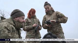 Ruské útoky v Dněpropetrovské oblasti 19 Anastázie je operátorkou dronů Pozice Ukrajiny na frontě000