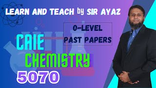 O Level Chemistry past papers 5070/P12/M/J/21