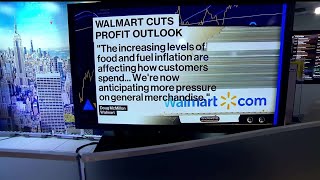 Walmart Cuts Profit Outlook, Stock Plunges