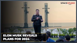 Watch Now! Elon Musk Gives Update on Starship Flight 3 and Plans for SpaceX in 2024