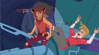 Every time Adora says Catra