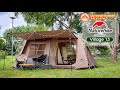 Naturehike Village 13 รีวิวเต็นท์แคมป์ปิ้งครอบครัว 2 ห้องกาง-เก็บง่ายนอนสบายสุดๆ | OUTDOOR RANGSIT