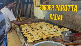 Border Parotta Kadai -Shenkottai - Parotta with Naatukozhi pepper fry \u0026kaadai roast Street Food