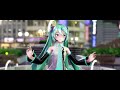 【mmd】 glow 【yyb初音ミク】 【uw2k60】