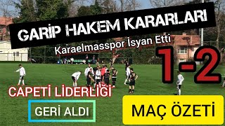 Karaelmasspor Capeti Merkez 1-2 Maç Özeti ( 6 Mart 2022 )