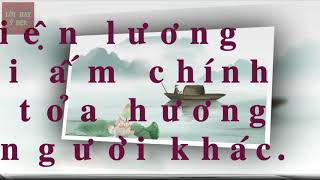 Người lương thiện vừa tỏa hương thơm đến người khác , vừa tự sưởi ấm ....... video 603